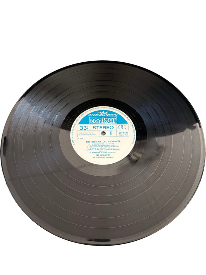 The Best Of Del Shannon Vinyl Album - Fair - Think Vintage ltd