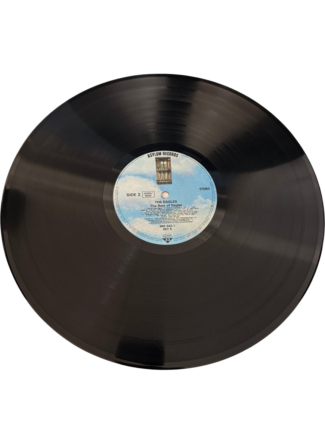The Best Of Eagles Vinyl Record - Good - Think Vintage ltd