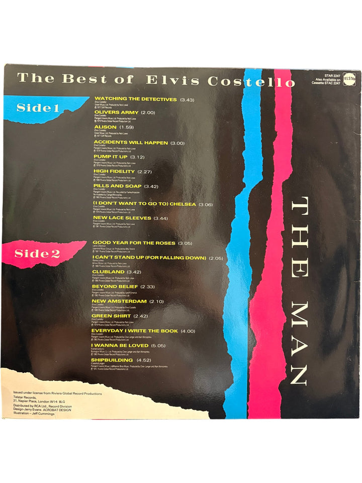 The Best Of Elvis Costello Vinyl - Good - Think Vintage ltd