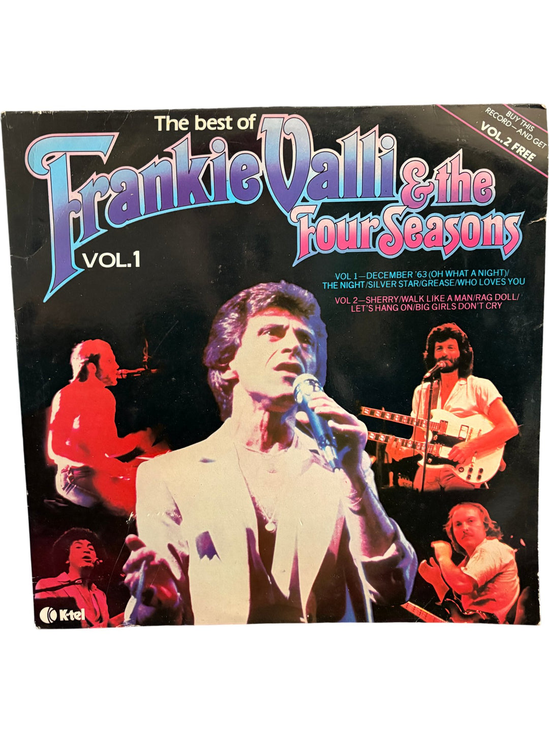 The Best Of Frankie Valli & The Four Seasons Vol. 1 Vinyl - Fair - Think Vintage ltd