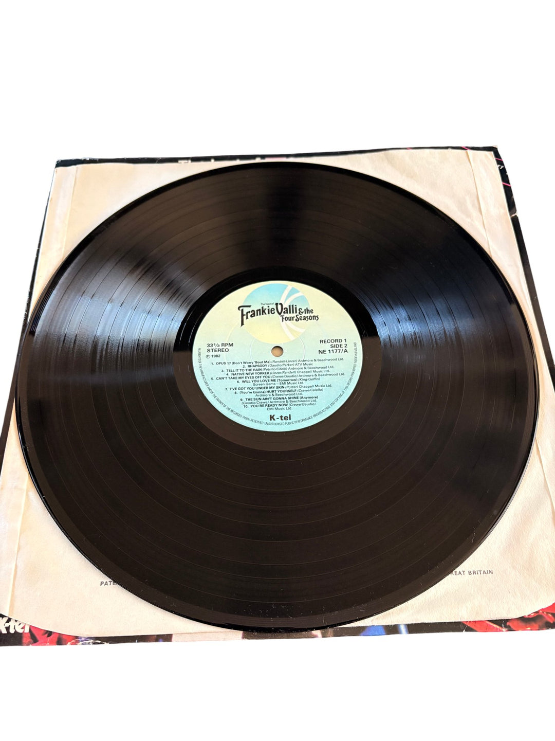 The Best Of Frankie Valli & The Four Seasons Vol. 1 Vinyl - Fair - Think Vintage ltd