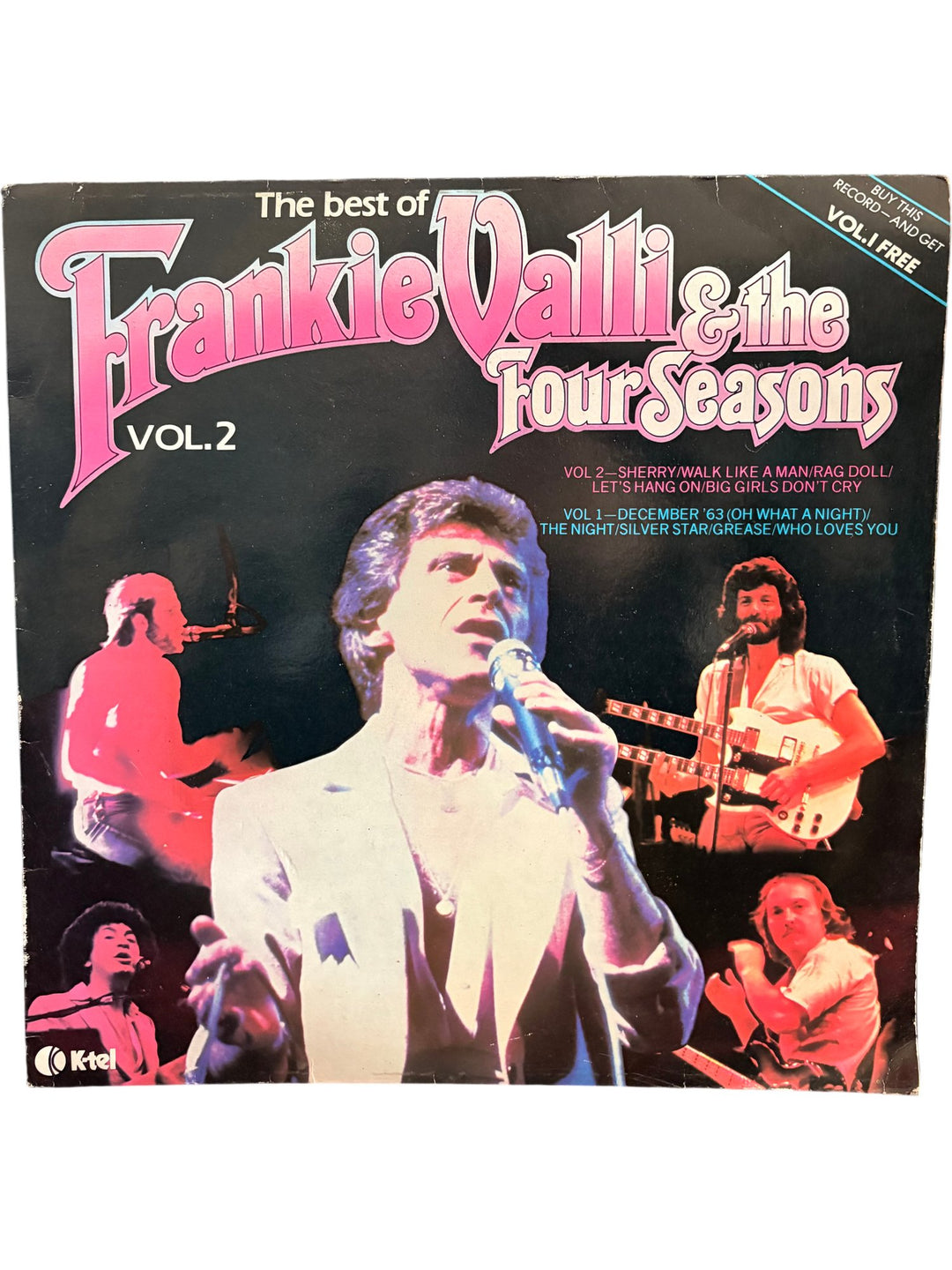 The Best Of Frankie Valli & The Four Seasons Vol. 2 - Fair - Think Vintage ltd