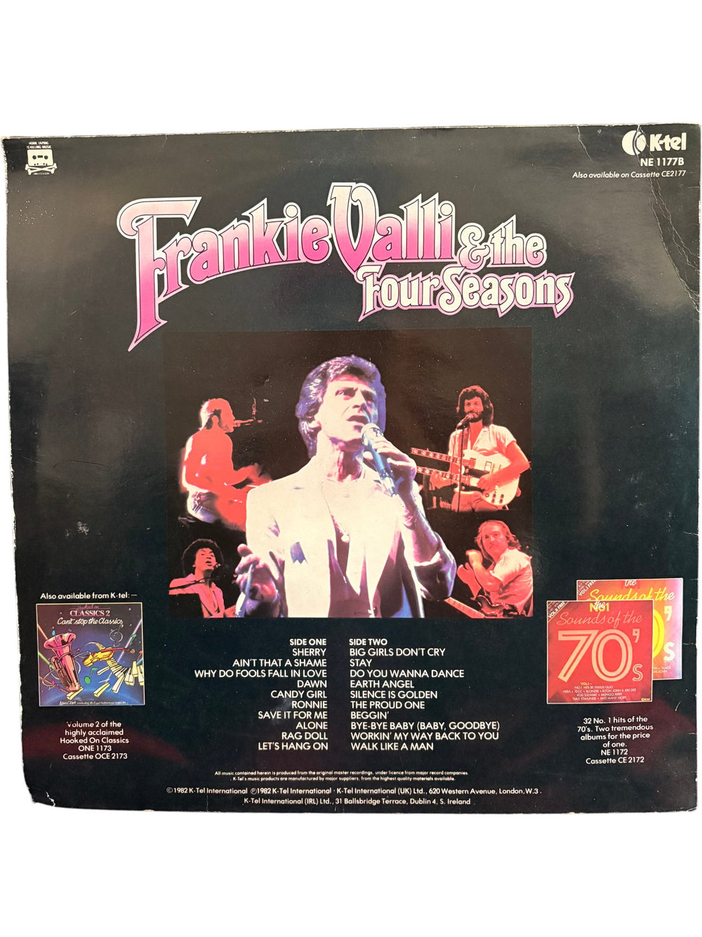 The Best Of Frankie Valli & The Four Seasons Vol. 2 - Fair - Think Vintage ltd