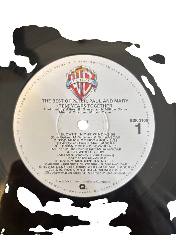 The Best Of Peter Paul And Mary Vinyl - Good - Think Vintage ltd