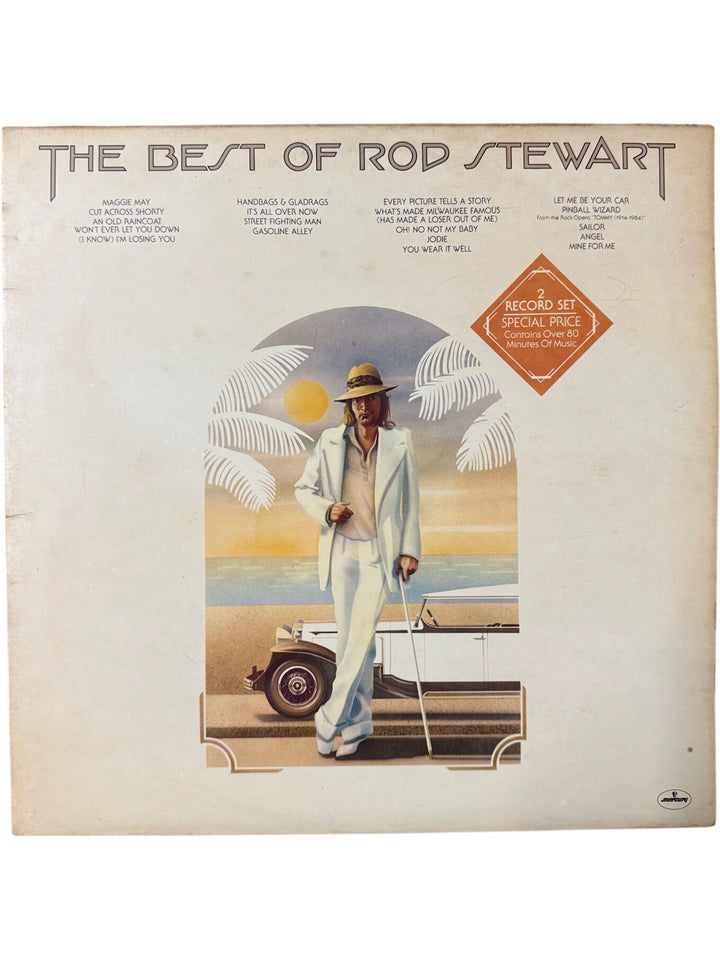 The Best Of Rod Stewart Vinyl Record - Very Good+