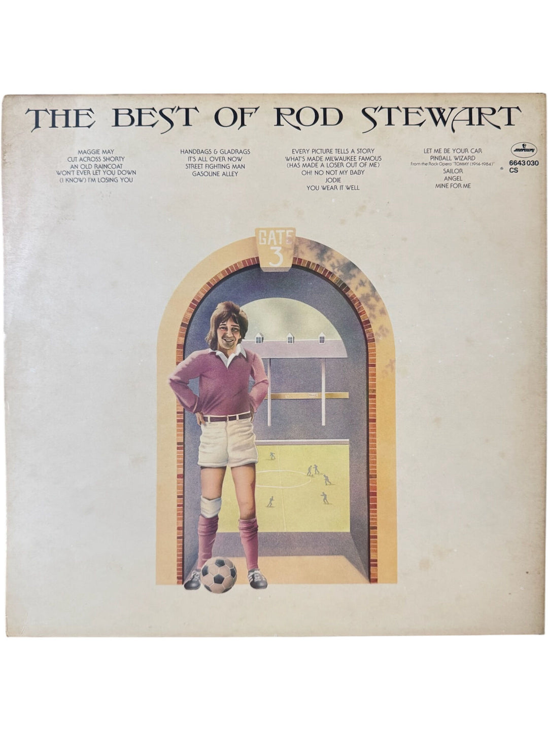 The Best Of Rod Stewart Vinyl Record - Very Good+
