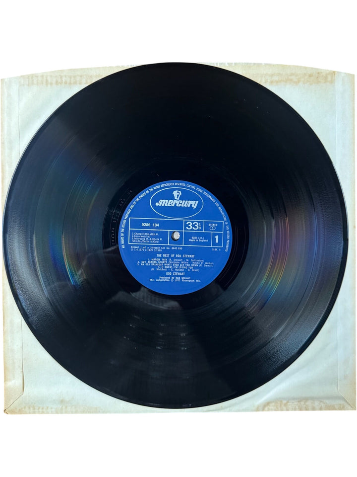 The Best Of Rod Stewart Vinyl Record - Very Good+