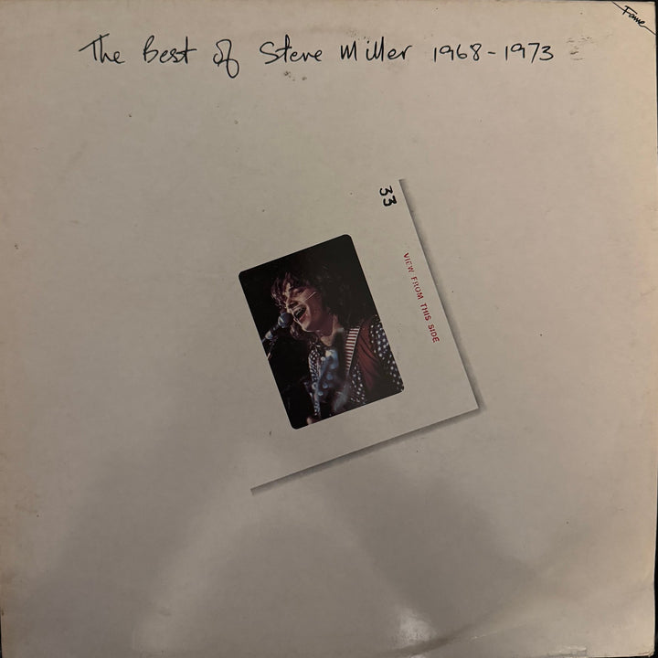 The Best Of Steve Miller 1968-1973 Vinyl Record - Good - Think Vintage ltd