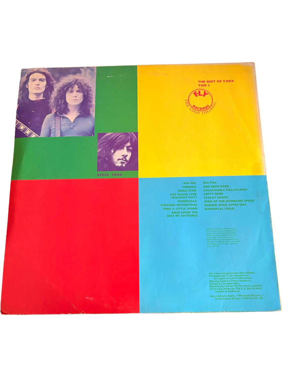 The Best Of T. Rex Vinyl Record - Good - Think Vintage ltd