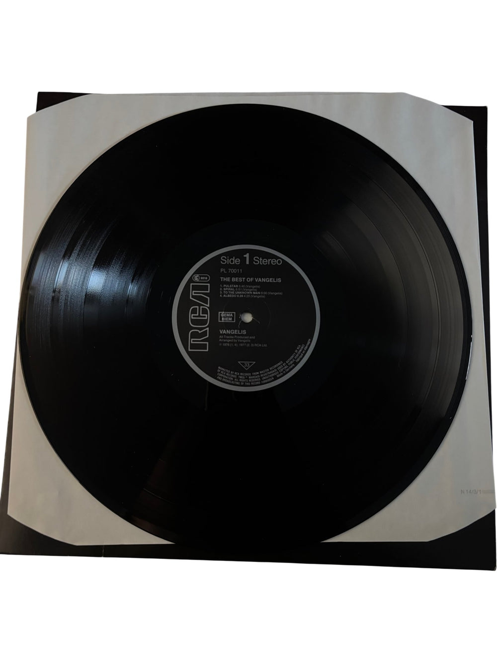 The Best Of Vangelis Vinyl - NM/Mint - Think Vintage ltd