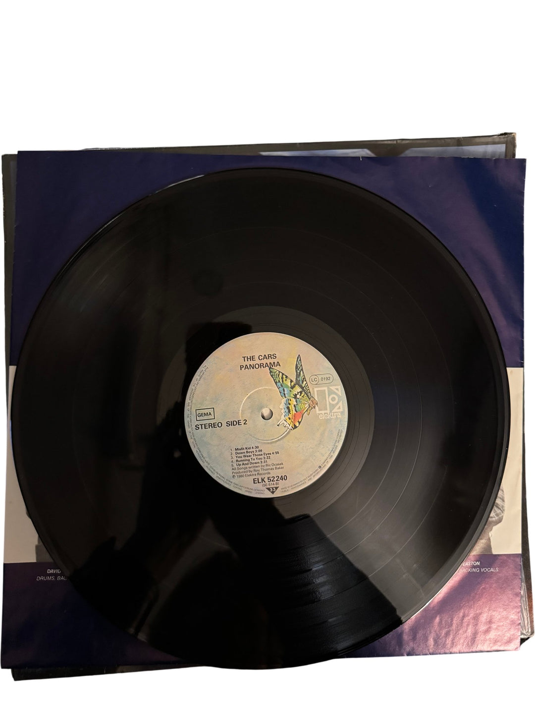 The Cars Panorama Vinyl Record - Good - Think Vintage ltd