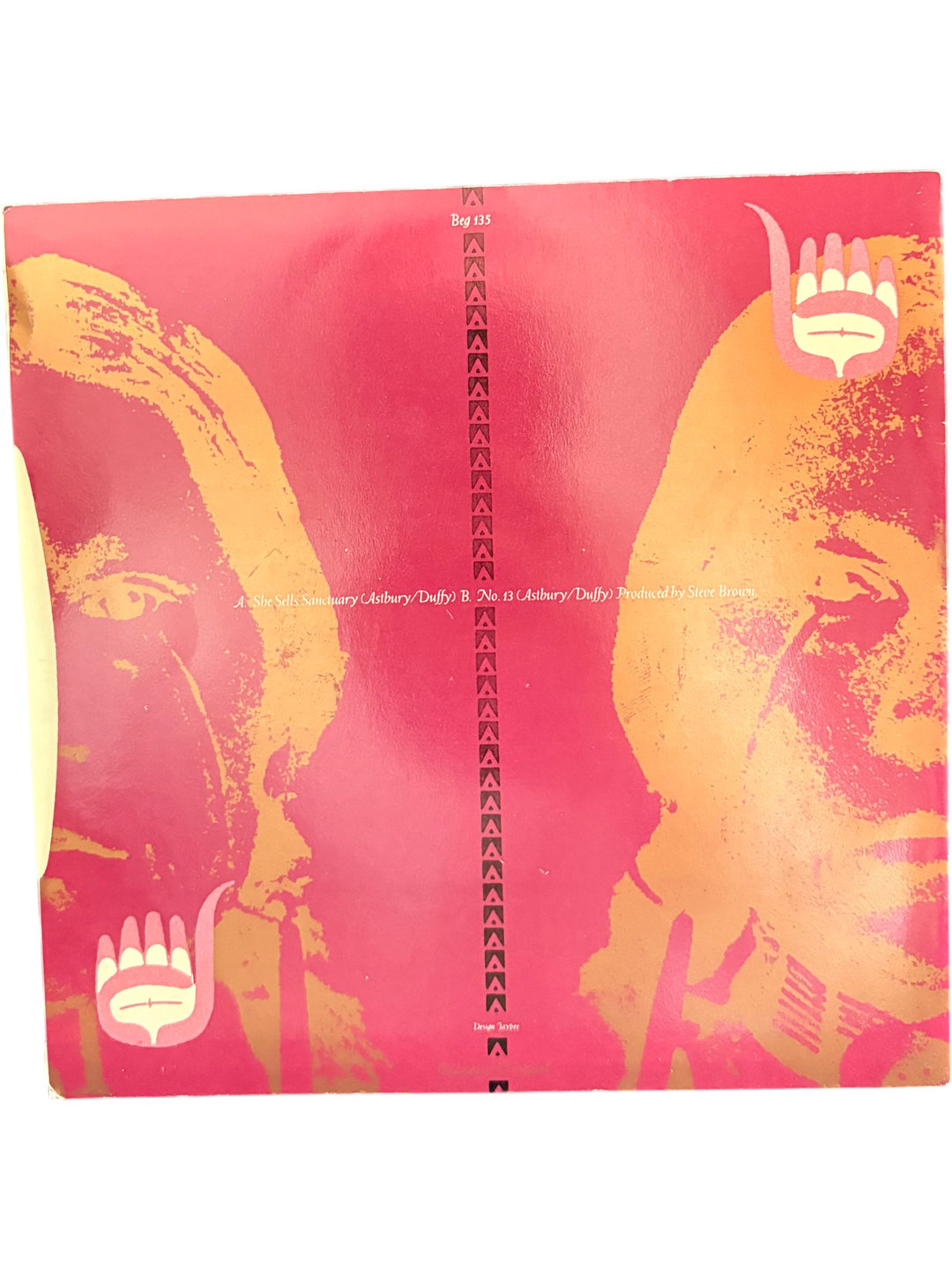 The Cult She Sells Sanctuary Vinyl - Good - Think Vintage ltd