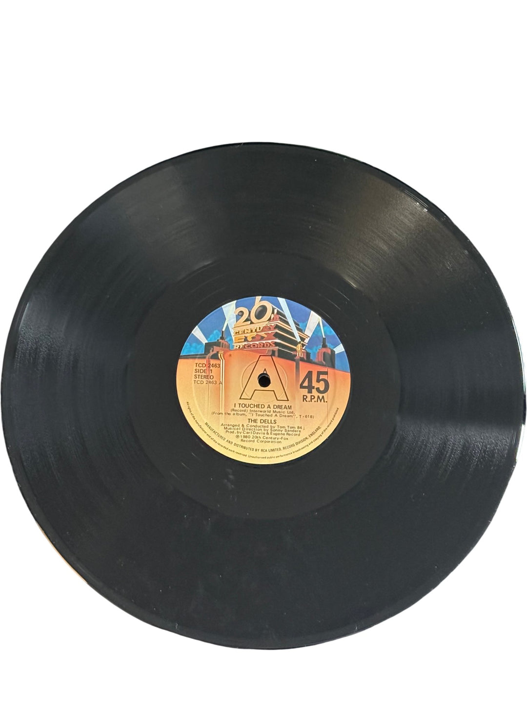 The Dells 'I Touched a Dream' 45 RPM Vinyl - Very Good - Think Vintage ltd