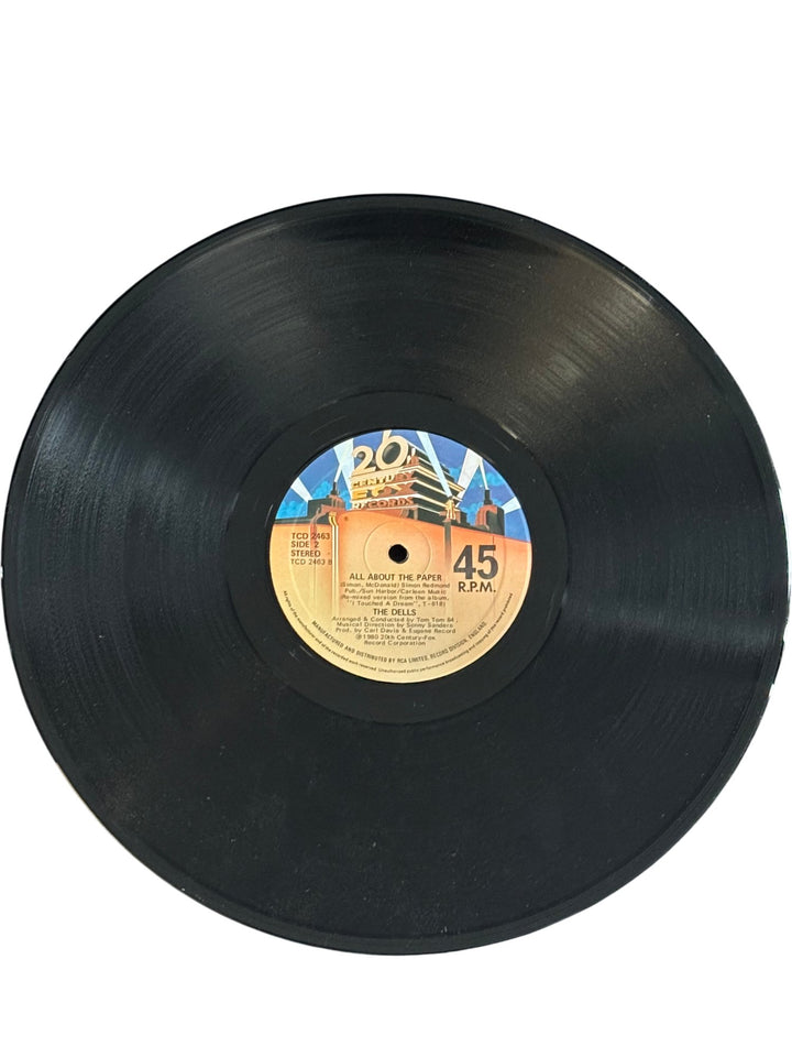The Dells 'I Touched a Dream' 45 RPM Vinyl - Very Good - Think Vintage ltd