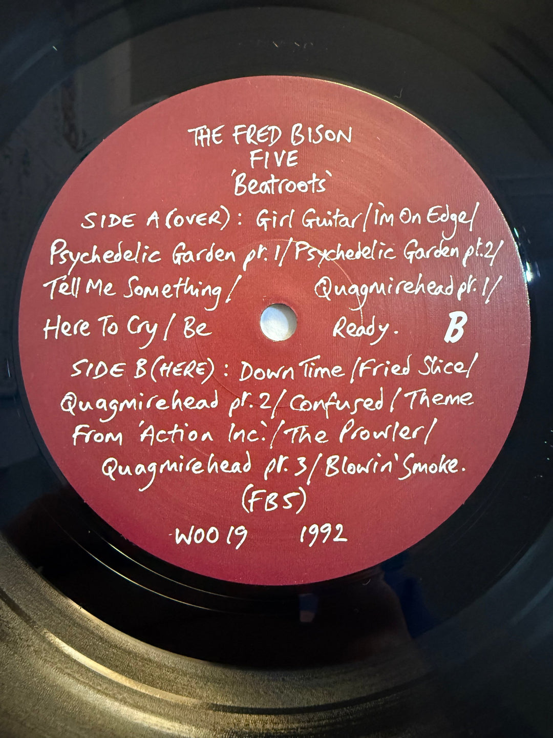 The Fred Bison Five Beatroots Vinyl - Think Vintage Online Ltd