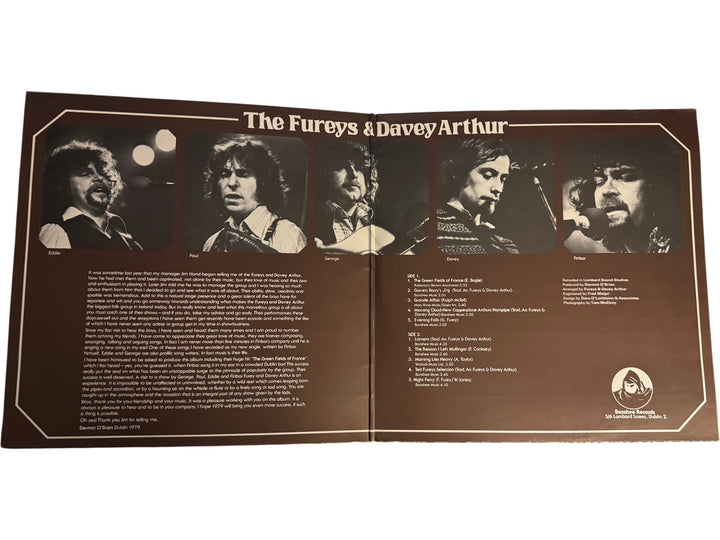 The Fureys & Davey Arthur - The Green Fields Of France Album - Good - Think Vintage ltd