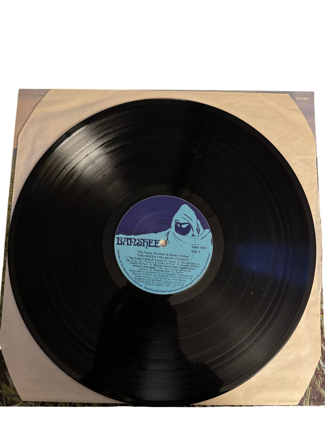 The Fureys & Davey Arthur - The Green Fields Of France Album - Good - Think Vintage ltd