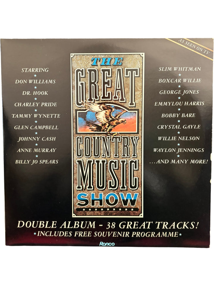 The Great Country Music Show Double Album - Good - Think Vintage ltd