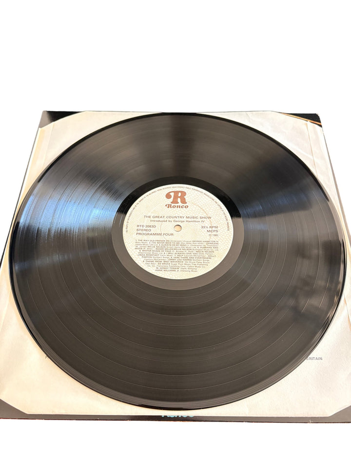 The Great Country Music Show Double Album - Good - Think Vintage ltd
