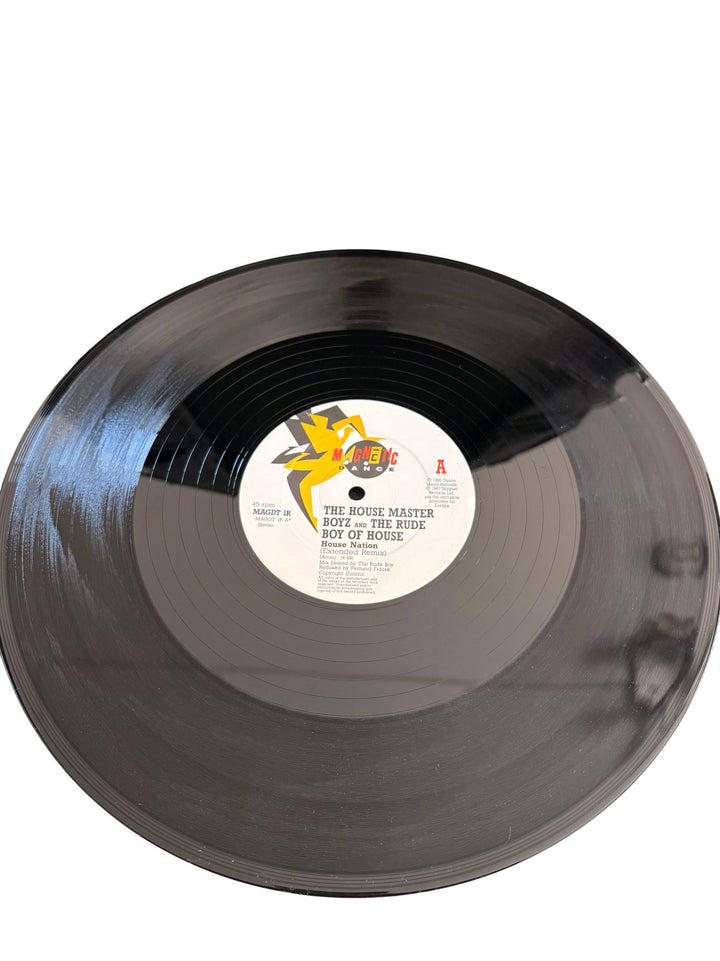 The House Master Boyz House Nation Vinyl - Good - Think Vintage ltd