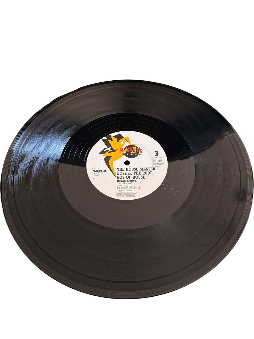 The House Master Boyz House Nation Vinyl - Good - Think Vintage ltd