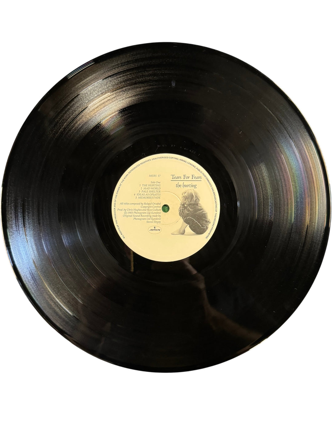 The Hurting Vinyl Record by Tears For Fears - Think Vintage