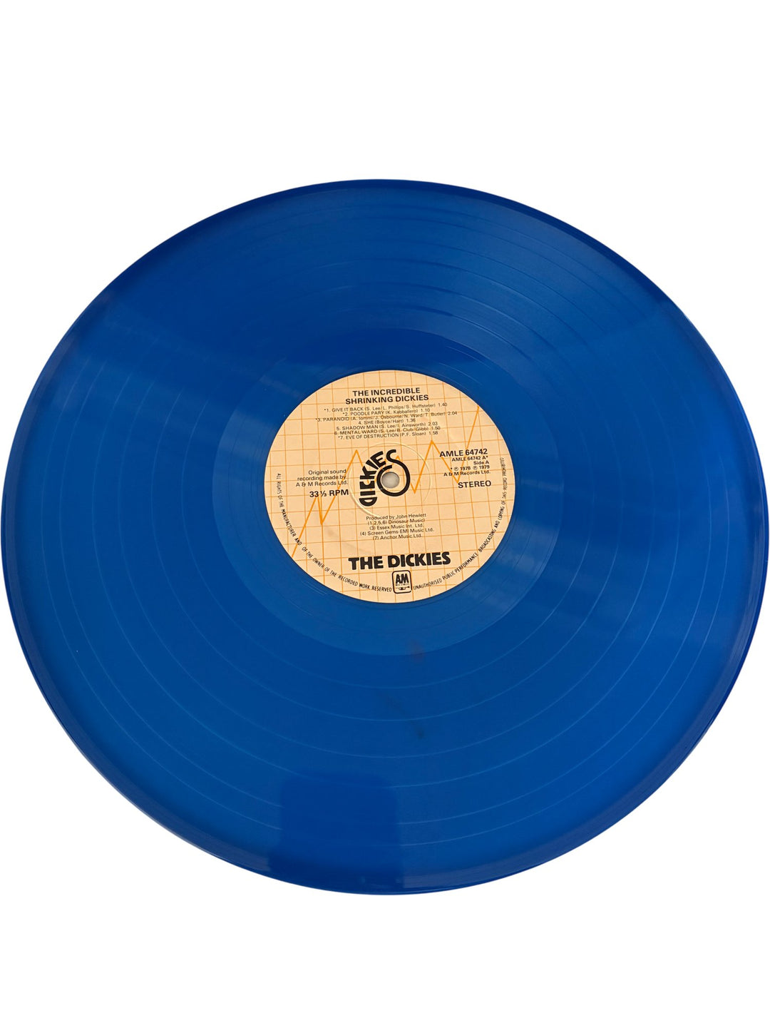 The Incredible Shrinking Dickies Album - Fair - Think Vintage ltd