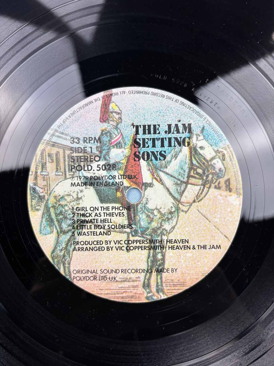 The Jam Setting Sons Vinyl Album - Think Vintage Online Ltd