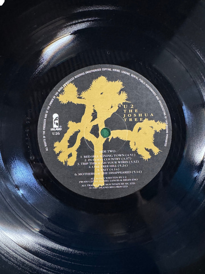 The Joshua Tree Vinyl Album - Think Vintage