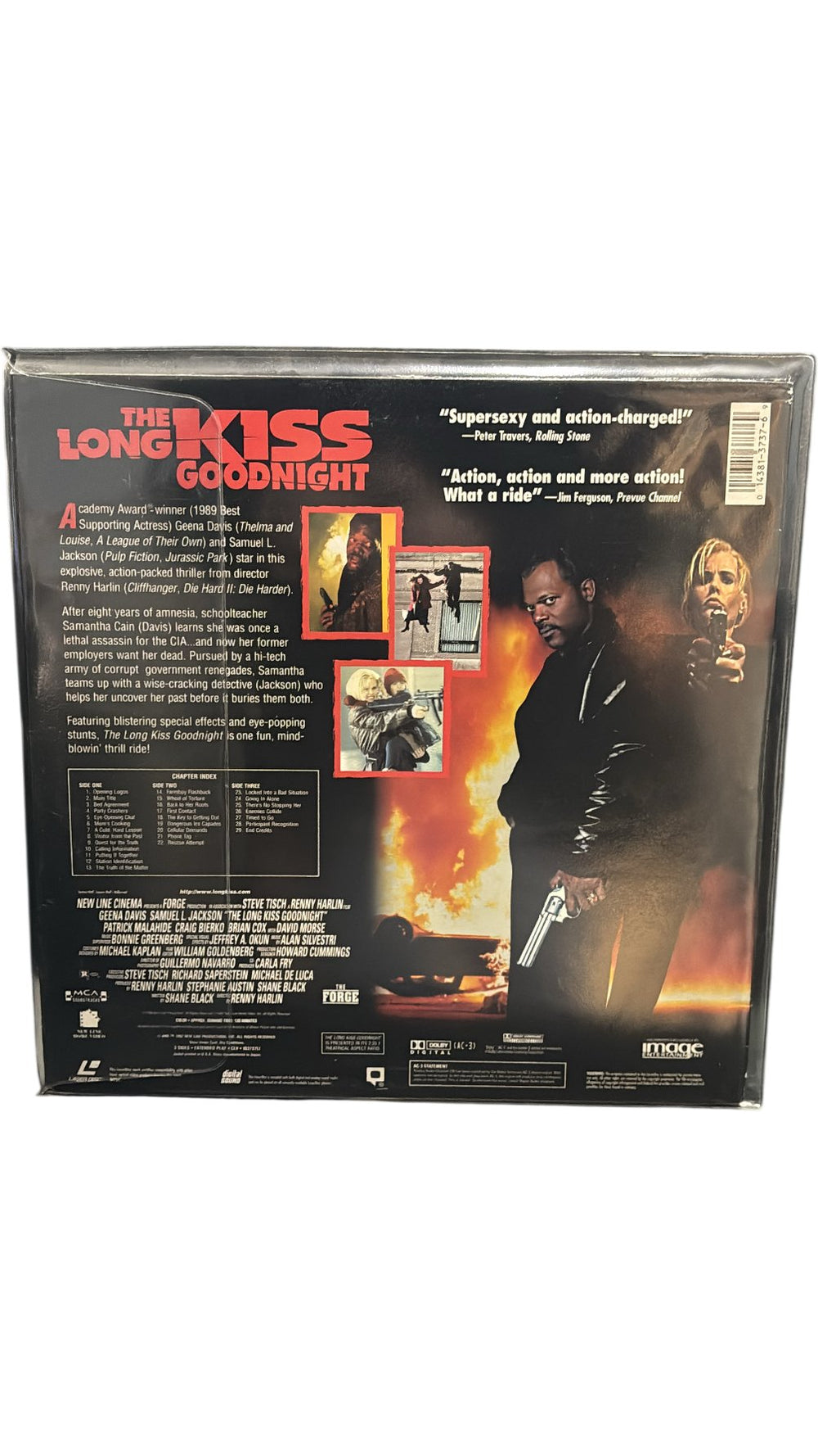 The Long Kiss Goodnight Videodisc - Think Vintage ltd