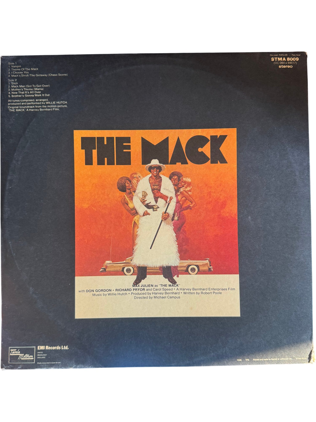 The Mack Original Soundtrack Willie Hutch - Very Good - Think Vintage ltd