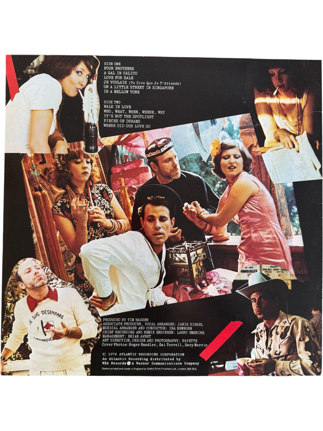 The Manhattan Transfer Pastiche LP Record - Good - Think Vintage ltd