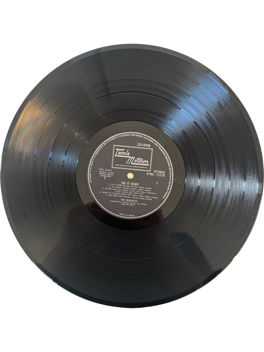 The Miracles Do It Baby Album - Think Vintage ltd