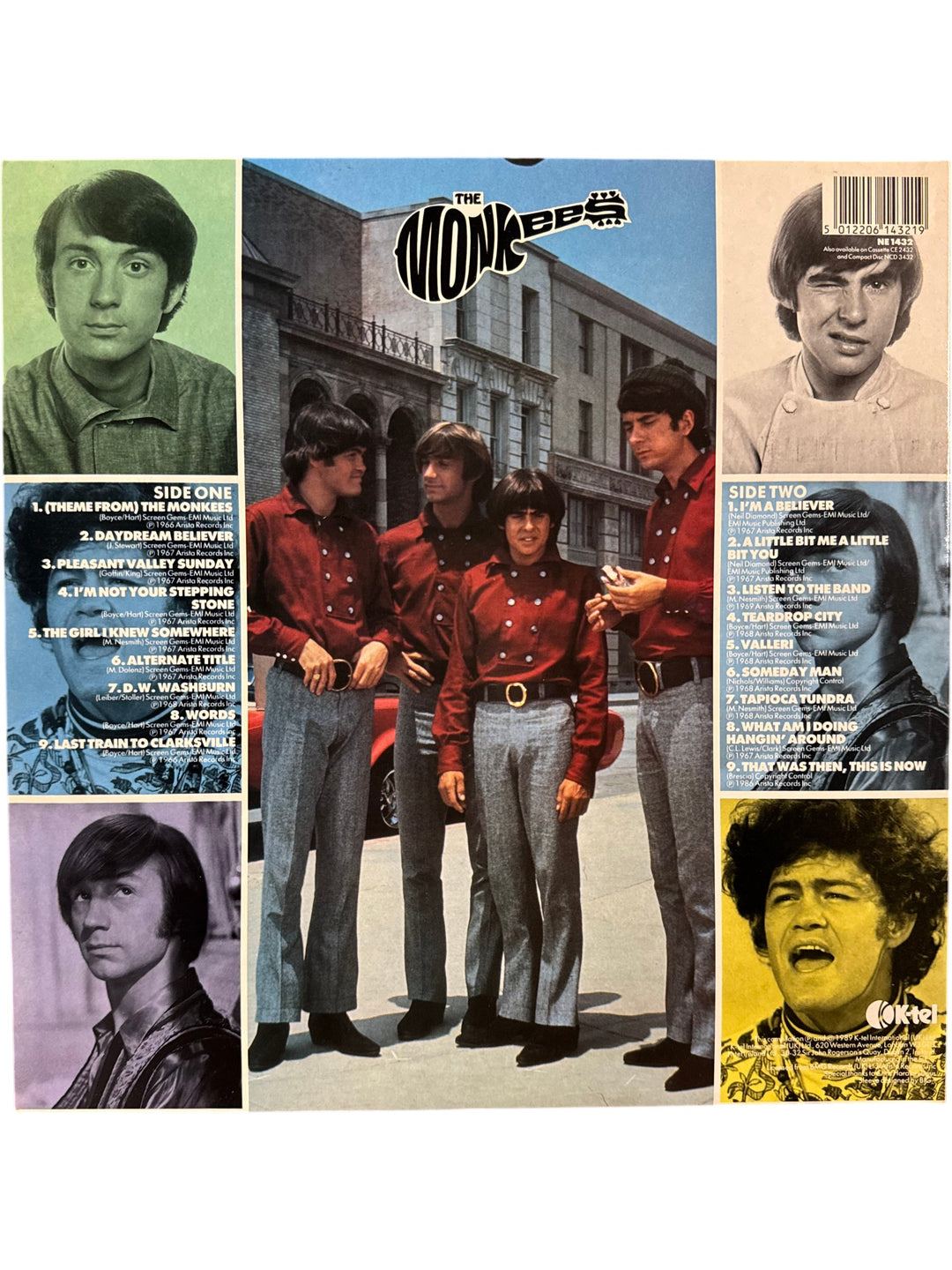 The Monkees Greatest Hits Vinyl Record - Think Vintage