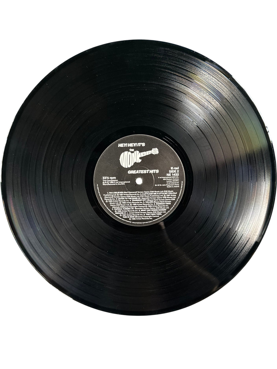 The Monkees Greatest Hits Vinyl Record - Think Vintage