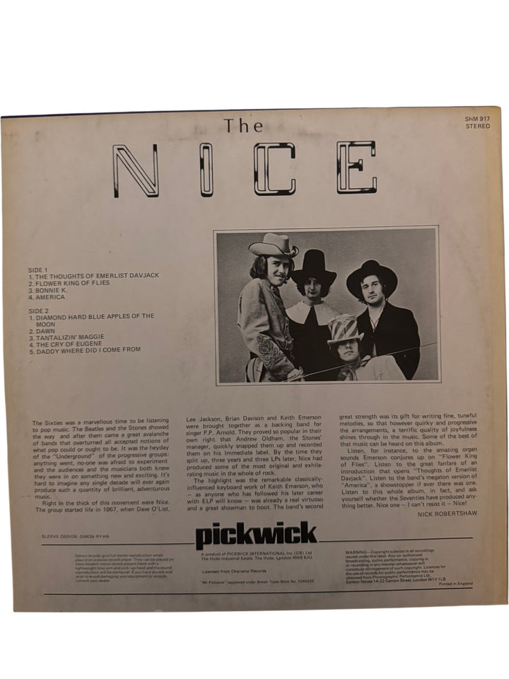 The Nice America Vinyl Record - Good - Think Vintage ltd