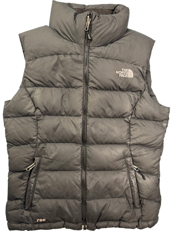 The North Face Black Puffer Vest - S - Think Vintage Online Ltd