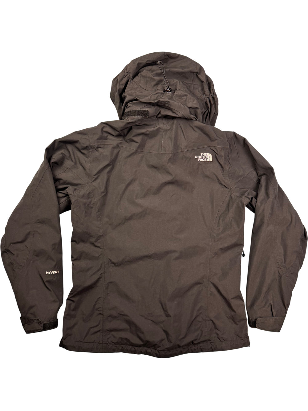 The North Face Women's Black Hooded Windbreaker - S - Think Vintage