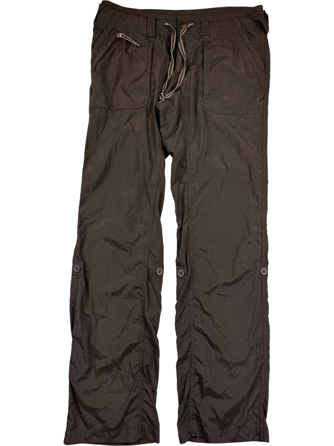 The North Face Women's Black Nylon Trousers - W30 L30 - Think Vintage Online Ltd