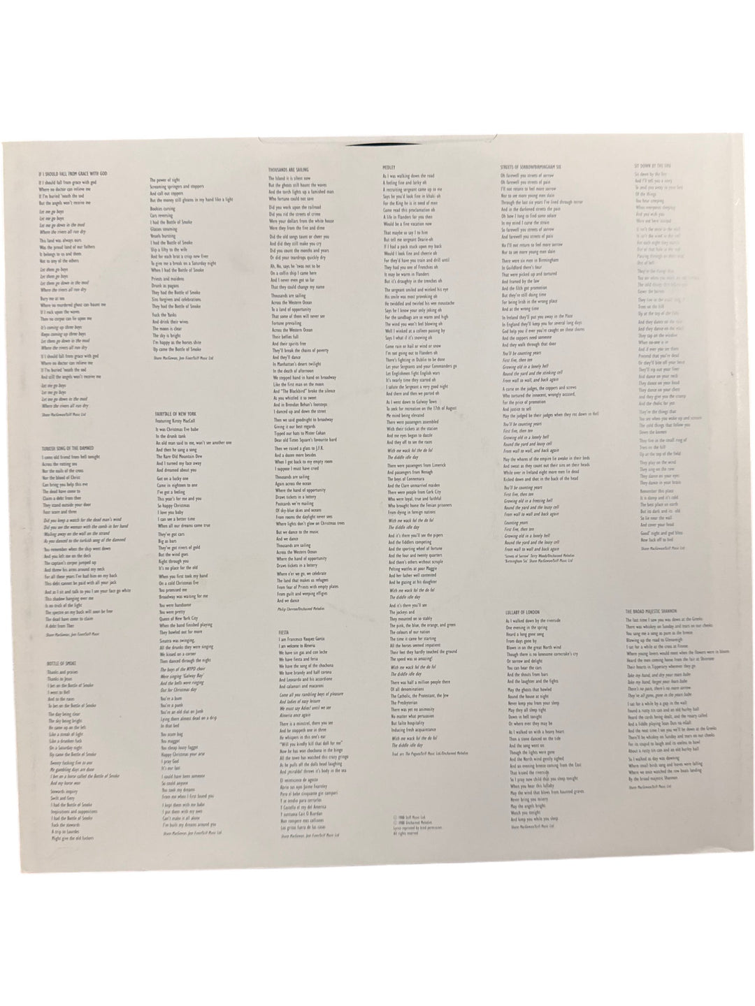 The Pogues 'If I Should Fall From Grace With God' Vinyl Record - Think Vintage