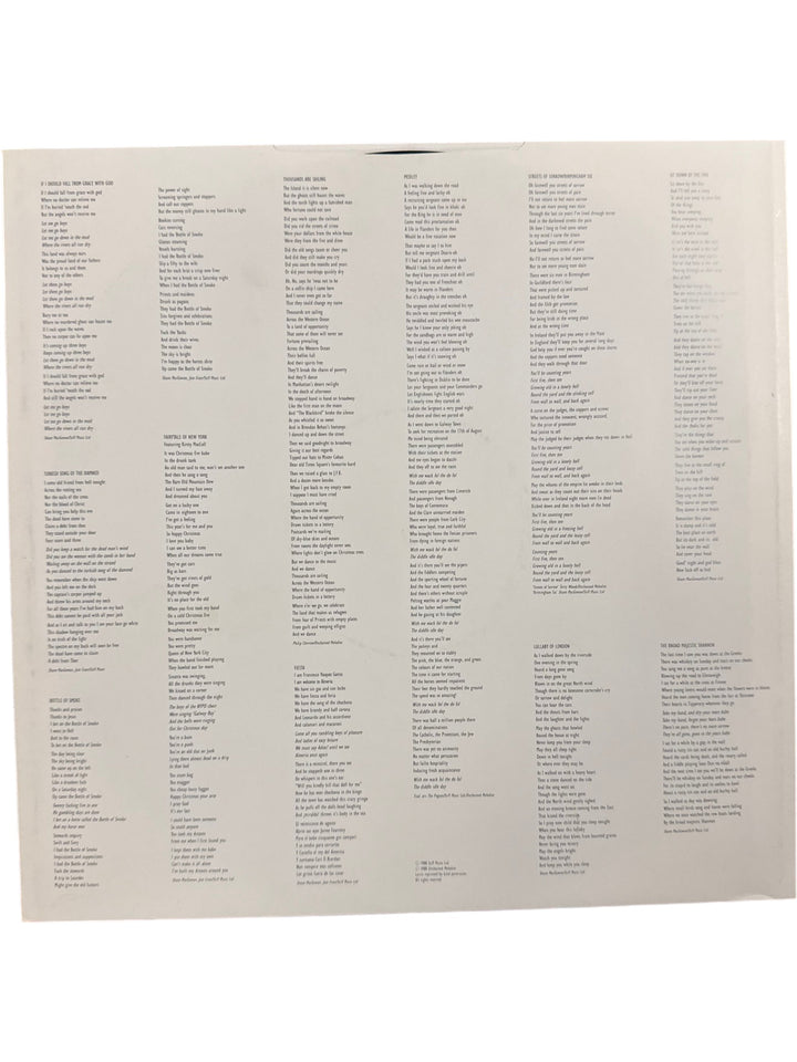 The Pogues 'If I Should Fall From Grace With God' Vinyl Record - Think Vintage