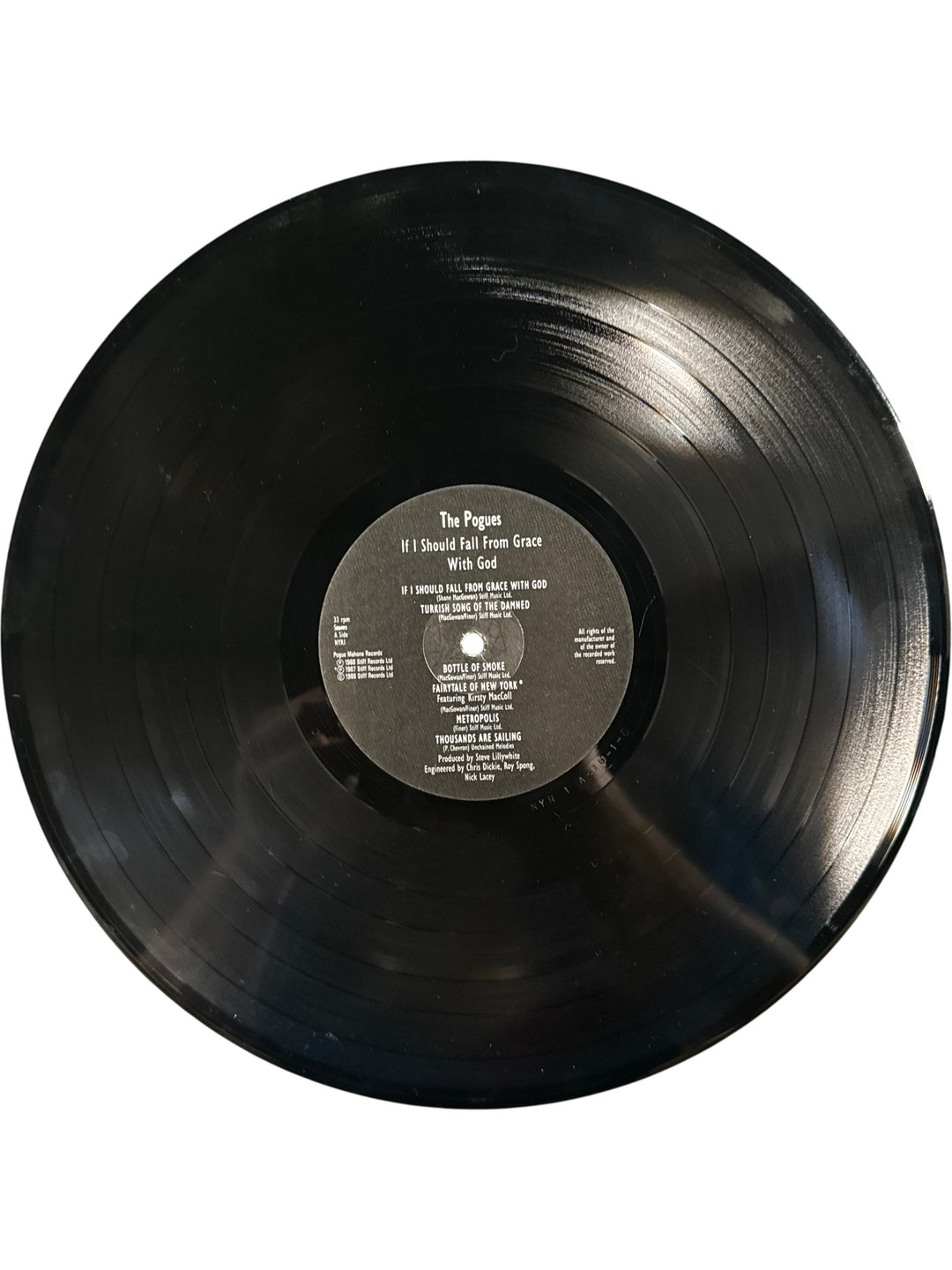 The Pogues 'If I Should Fall From Grace With God' Vinyl Record - Think Vintage