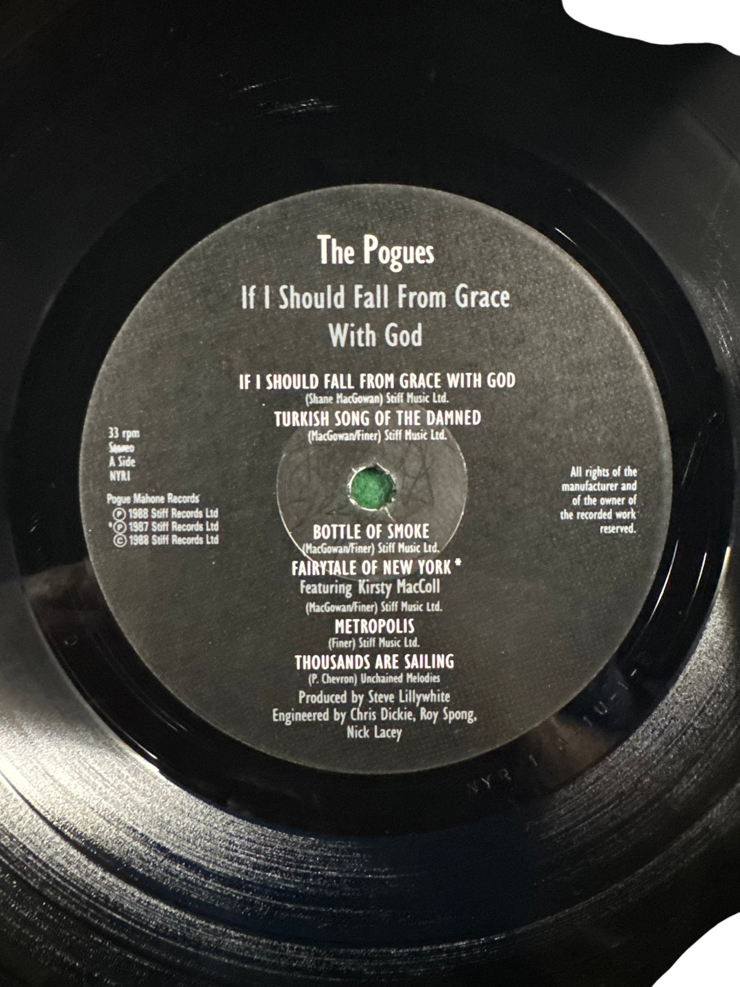 The Pogues 'If I Should Fall From Grace With God' Vinyl Record - Think Vintage