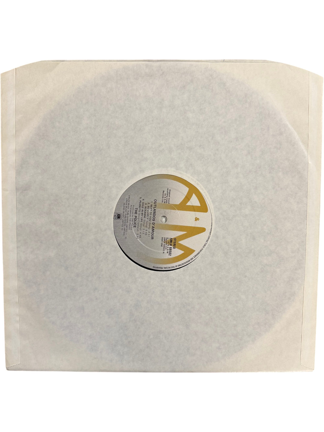 The Police Outlandos d'Amour Vinyl Record - Think Vintage