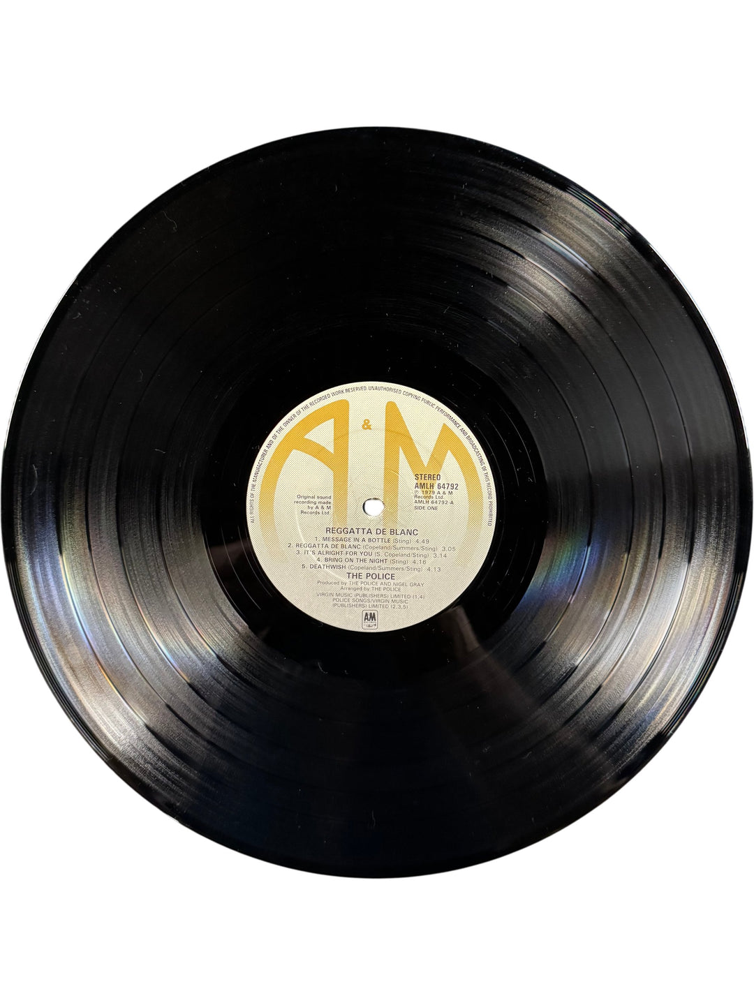 The Police Reggatta de Blanc Vinyl Record - Think Vintage