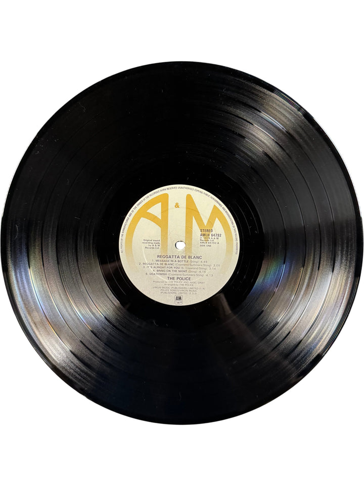 The Police Reggatta de Blanc Vinyl Record - Think Vintage