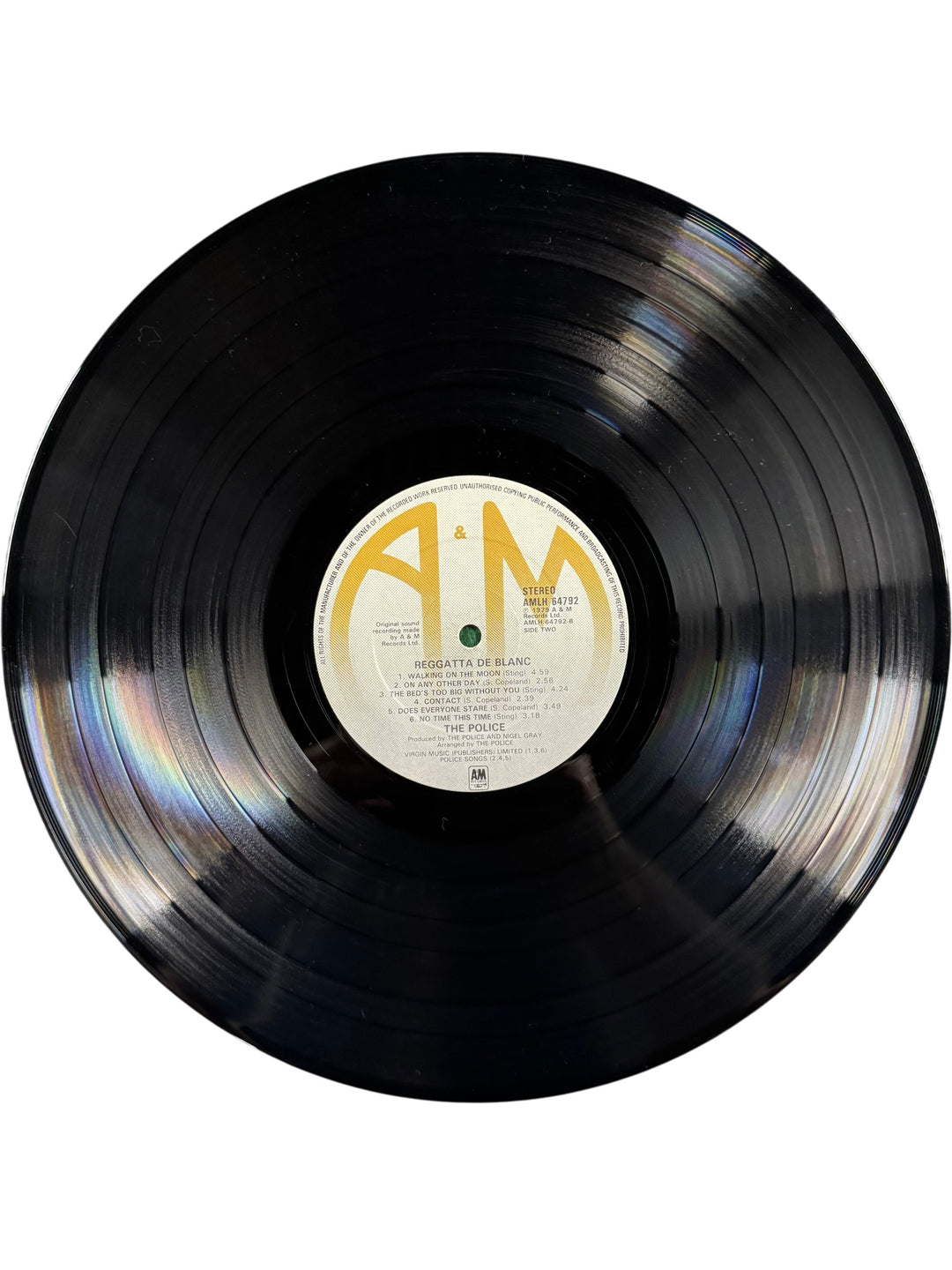 The Police Reggatta de Blanc Vinyl Record - Think Vintage