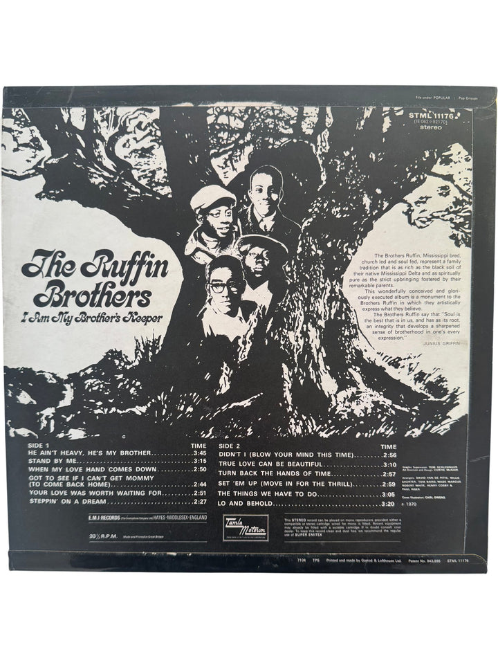 The Ruffin Brothers I Am My Brother's Keeper LP - Think Vintage ltd