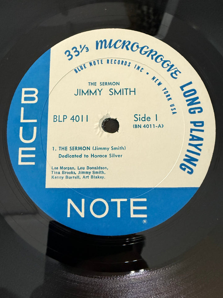 The Sermon! Jimmy Smith Blue Note Vinyl. Mastered by RVG. - Think Vintage