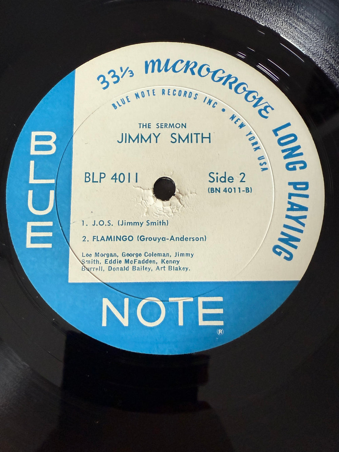 The Sermon! Jimmy Smith Blue Note Vinyl. Mastered by RVG. - Think Vintage